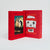 The hardcover book 'Hidden Pictures' by Jason Rekulak standing outside and next to its slipcase with both the book and clipcase spines showing on a clean white background.